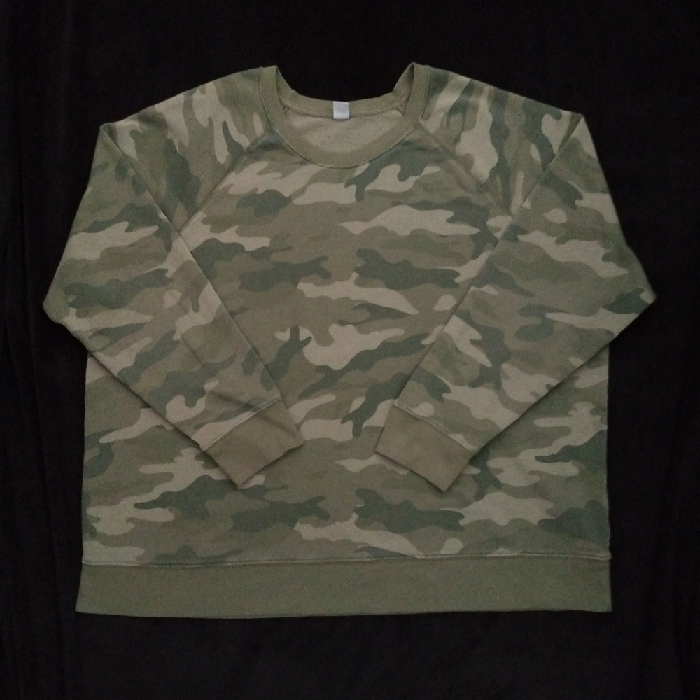Old Navy Camo Crewneck Sweatshirt